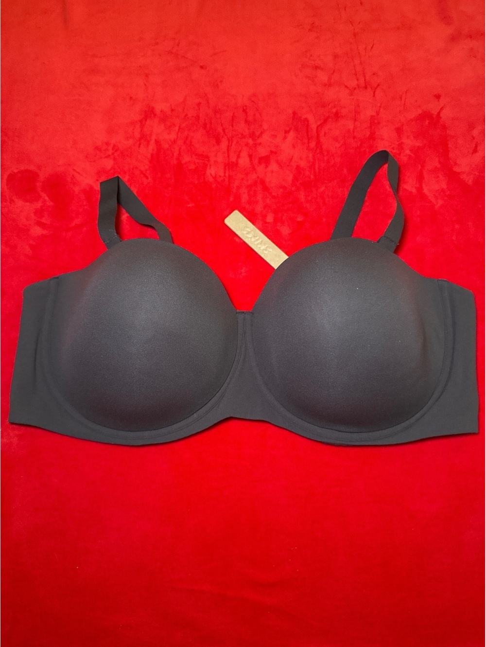 Fits Everybody Strapless Bra Color Espresso Size 46D
